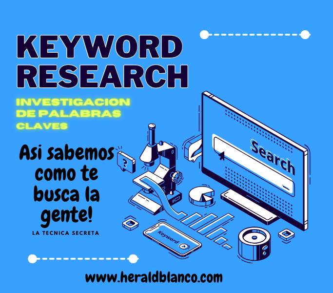 keyword research - investigación de palabras claves